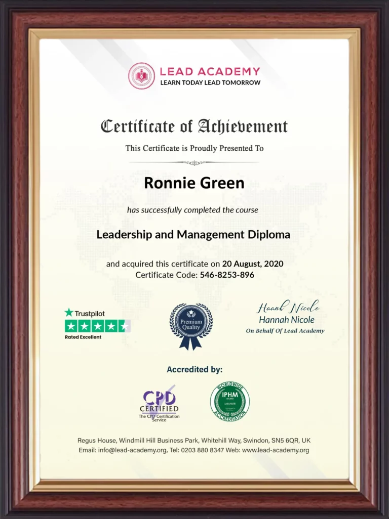 CPD Certificate